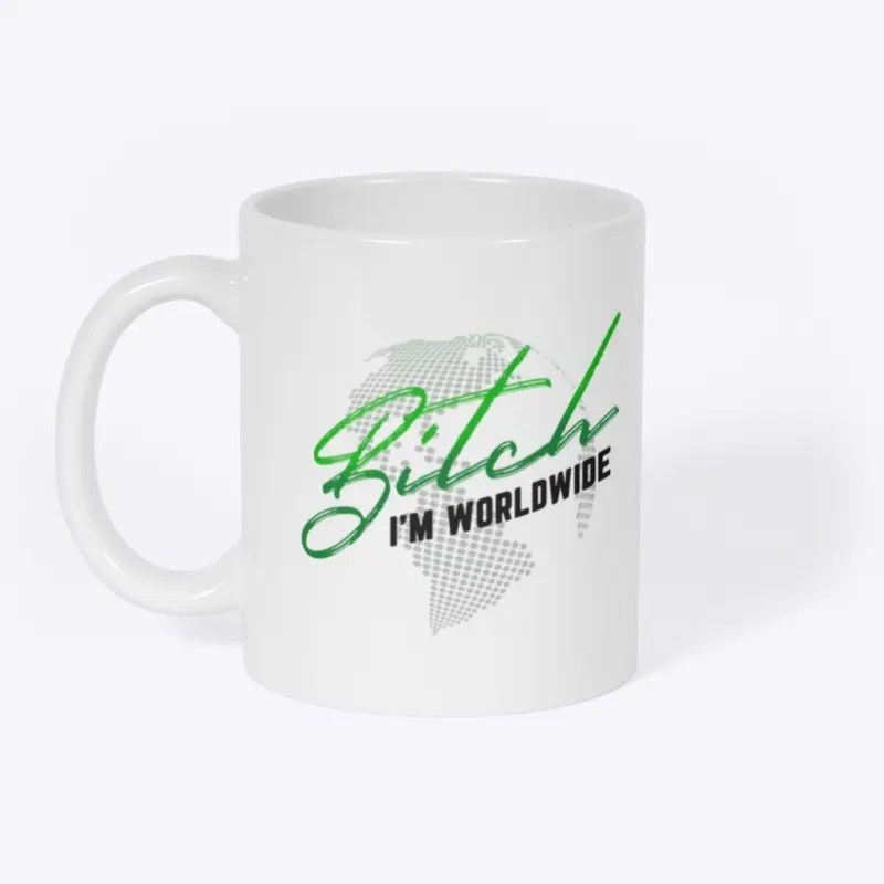 Worldwide Mug (green)